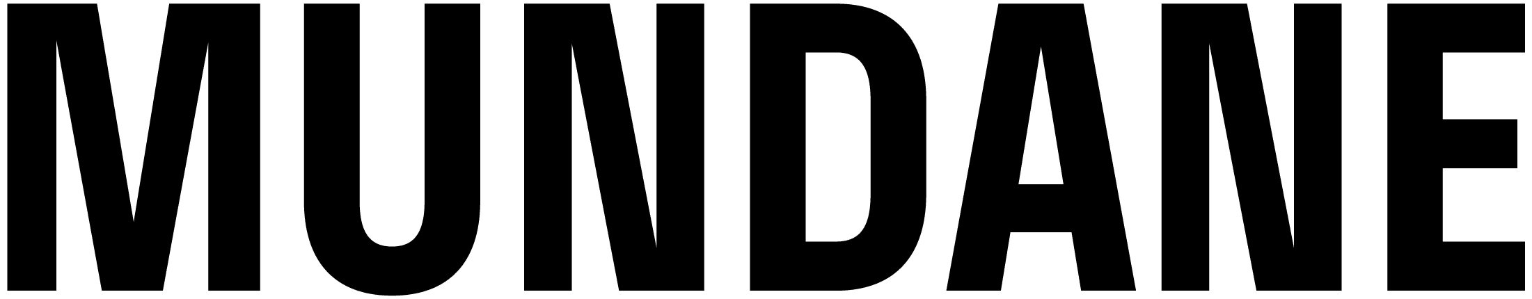 Mundane Magazine logo