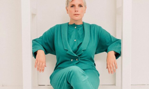 Amsterdam-based silver-blonde songstress Nina June shares Meet Me on the Edge of Our Ruin