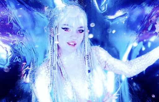 GRIMES GOES BEHIND THE SCENES OF “SHINIGAMI EYES” MUSIC VIDEO EXCLUSIVELY FOR VEVO FOOTNOTES